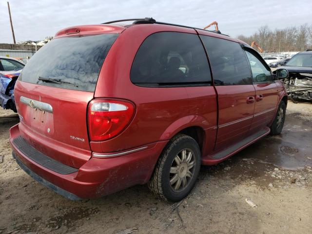 2A4GP54L96R847426 - 2006 CHRYSLER TOWN & COU TOURING RED photo 3