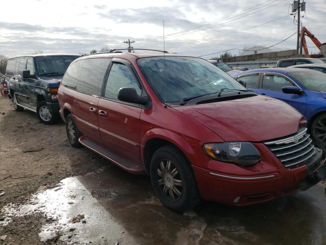 2A4GP54L96R847426 - 2006 CHRYSLER TOWN & COU TOURING RED photo 4