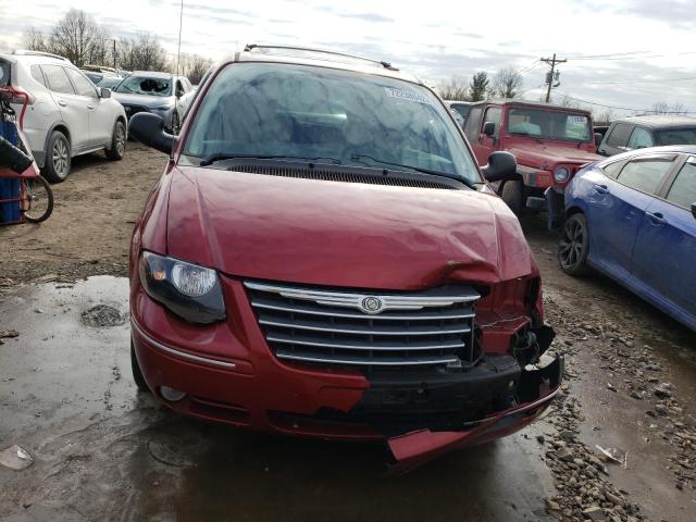 2A4GP54L96R847426 - 2006 CHRYSLER TOWN & COU TOURING RED photo 5