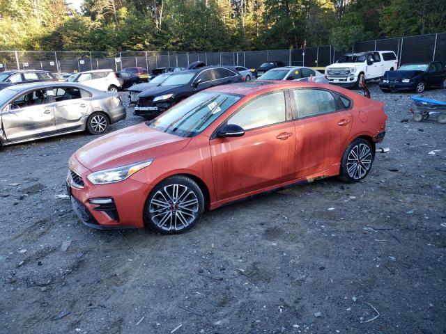 3KPF44AC2LE172816 - 2020 KIA FORTE GT ORANGE photo 1