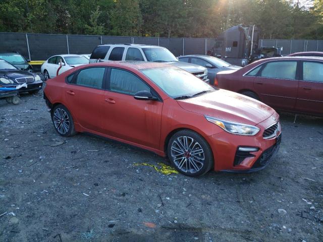 3KPF44AC2LE172816 - 2020 KIA FORTE GT ORANGE photo 4