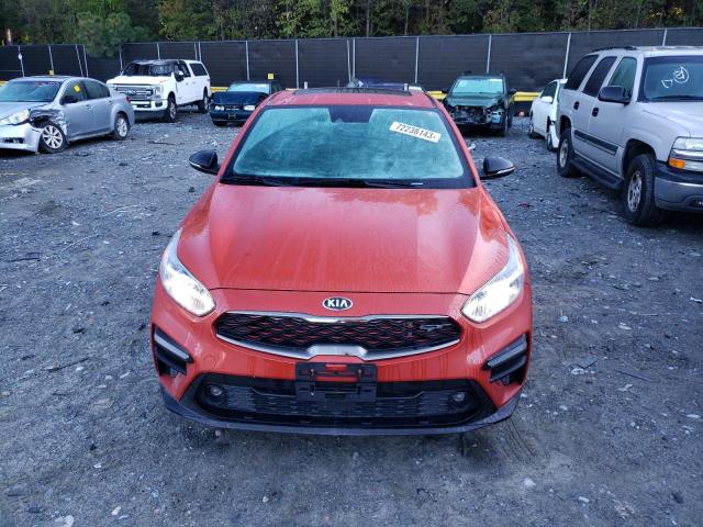 3KPF44AC2LE172816 - 2020 KIA FORTE GT ORANGE photo 5