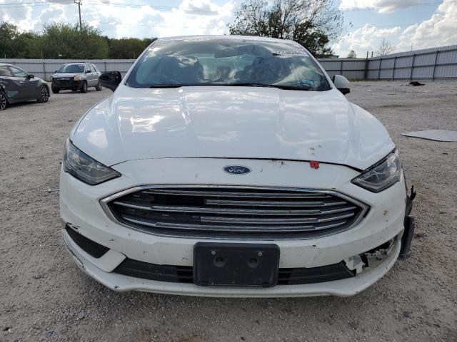 3FA6P0LU9JR141449 - 2018 FORD FUSION SE HYBRID WHITE photo 5