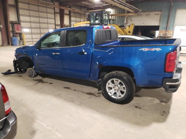 1GCGTCEN4N1240116 - 2022 CHEVROLET COLORADO LT BLUE photo 2