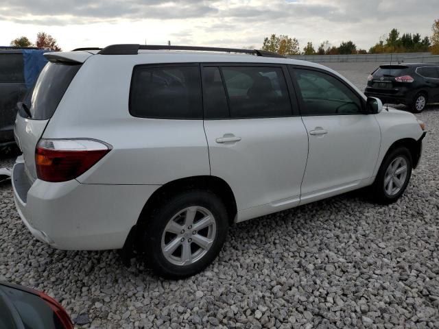 JTEZA3EH7A2011356 - 2010 TOYOTA HIGHLANDER WHITE photo 3