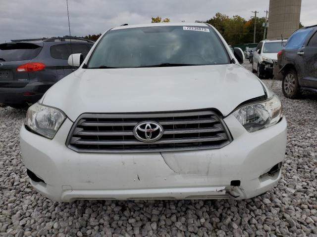 JTEZA3EH7A2011356 - 2010 TOYOTA HIGHLANDER WHITE photo 5