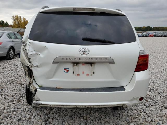 JTEZA3EH7A2011356 - 2010 TOYOTA HIGHLANDER WHITE photo 6