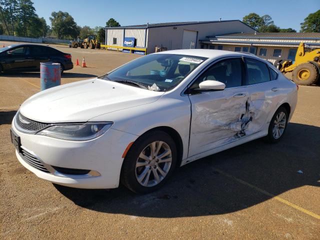 1C3CCCAB6FN726113 - 2015 CHRYSLER 200 LIMITED WHITE photo 1