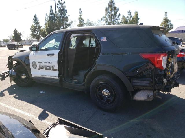 1FM5K8AB5LGA97377 - 2020 FORD EXPLORER POLICE INTERCEPTOR შავი ფოტო 2