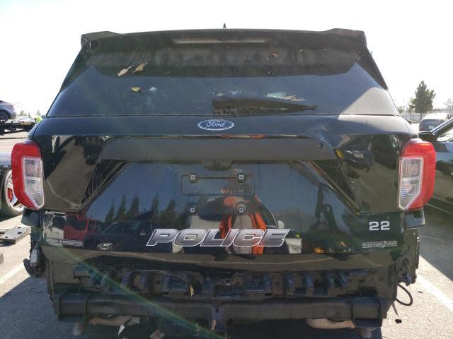 1FM5K8AB5LGA97377 - 2020 FORD EXPLORER POLICE INTERCEPTOR შავი ფოტო 6