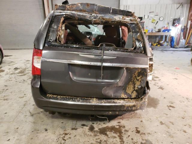 2C4RC1BG6GR254942 - 2016 CHRYSLER TOWN & COU TOURING ნაცრისფერი ფოტო 6