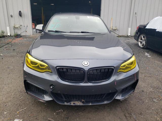 WBA1J7C50GV360266 - 2016 BMW M235I GRAY photo 5