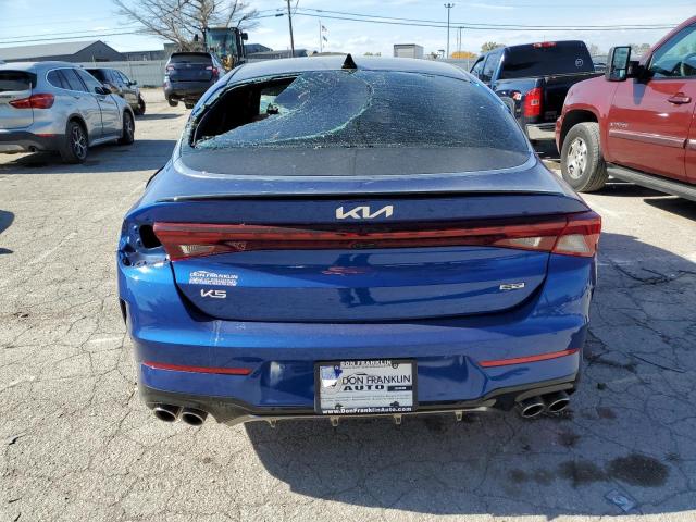 5XXG44J89RG248323 - 2024 KIA K5 GT BLUE photo 6