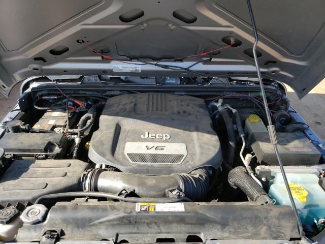 1C4HJWDG8GL346106 - 2016 JEEP WRANGLER U SPORT Сірий фото 12