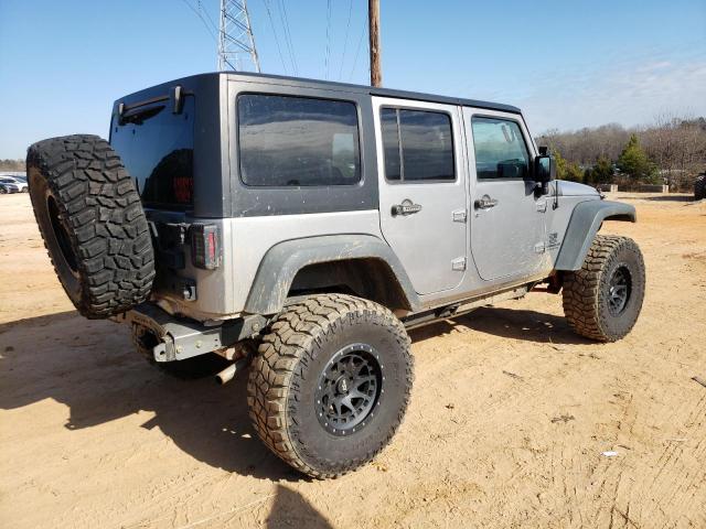 1C4HJWDG8GL346106 - 2016 JEEP WRANGLER U SPORT Сірий фото 3