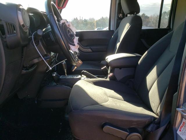 1C4HJWDG8GL346106 - 2016 JEEP WRANGLER U SPORT Сірий фото 7