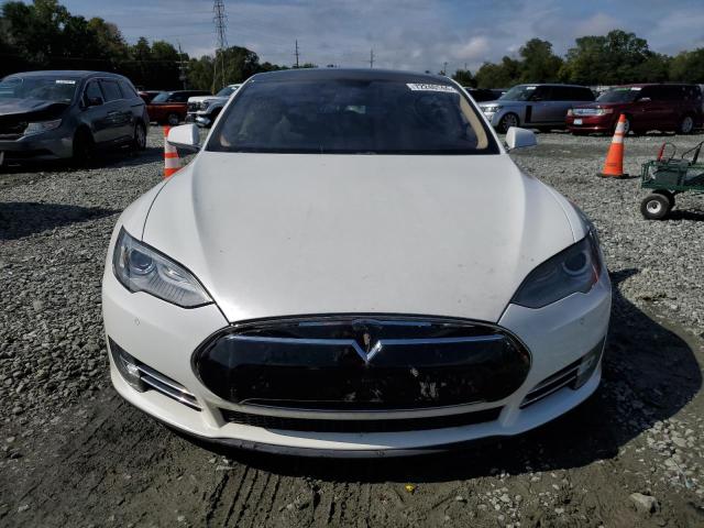 5YJSA1CN3DFP26252 - 2013 TESLA MODEL S WHITE photo 5