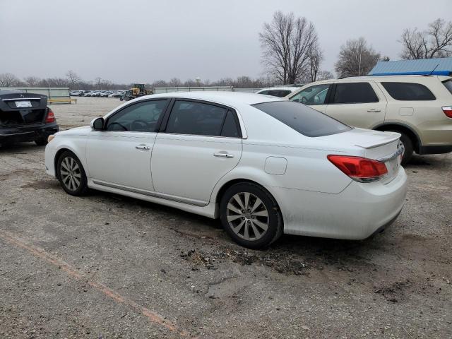 4T1BK3DB9BU436322 - 2011 TOYOTA AVALON BASE WHITE photo 2