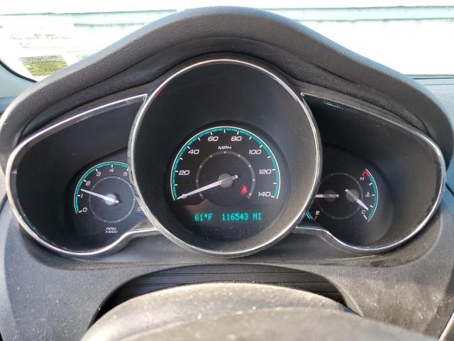 1G1ZE5E78BF115708 - 2011 CHEVROLET MALIBU LTZ შავი ფოტო 9