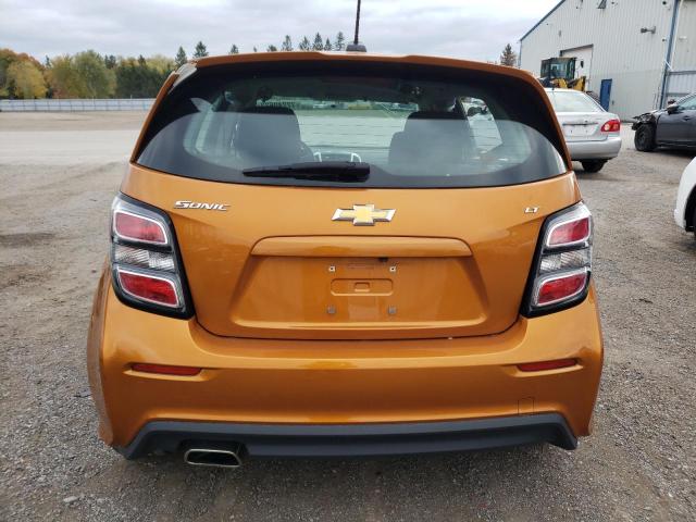 1G1JD6SH4H4172883 - 2017 CHEVROLET SONIC LT ORANGE photo 6