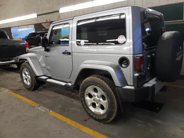 1C4AJWBG2FL656089 - 2015 JEEP WRANGLER SAHARA Gümüş foto 2