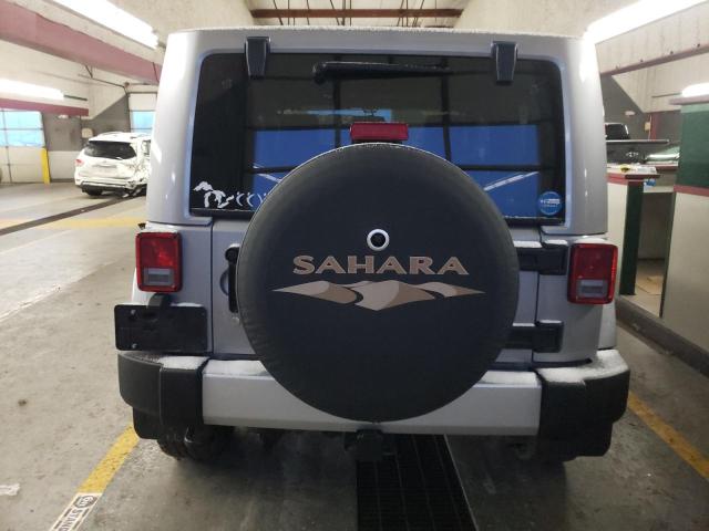 1C4AJWBG2FL656089 - 2015 JEEP WRANGLER SAHARA Gümüş foto 6