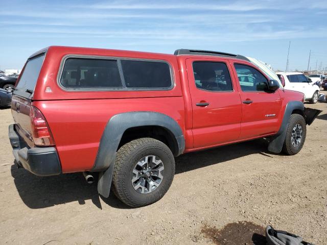 3TMJU4GN1FM176448 - 2015 TOYOTA TACOMA DOUBLE CAB PRERUNNER RED photo 3