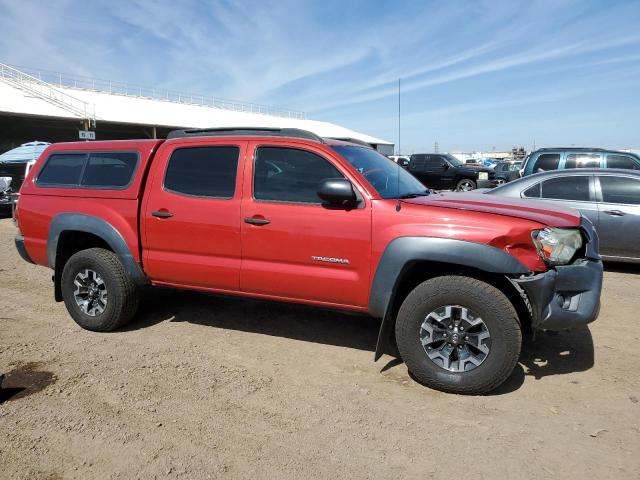3TMJU4GN1FM176448 - 2015 TOYOTA TACOMA DOUBLE CAB PRERUNNER RED photo 4