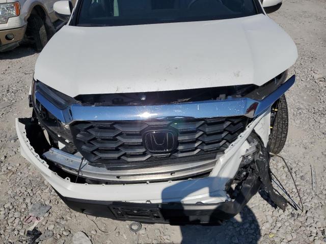 5FNYF8H51NB020170 - 2022 HONDA PASSPORT EXL WHITE photo 12