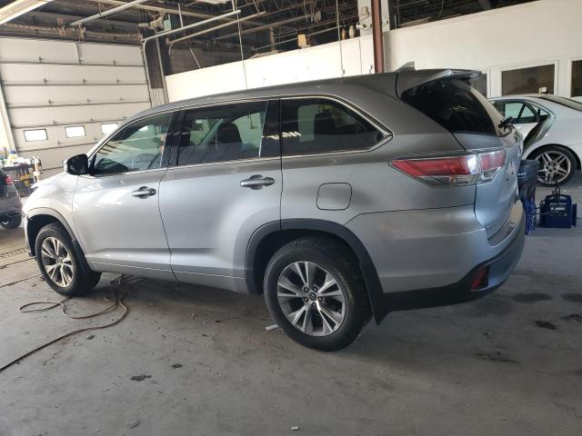 5TDBKRFH0GS312248 - 2016 TOYOTA HIGHLANDER LE SILVER photo 2