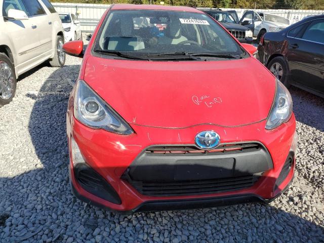 JTDKDTB3XH1591630 - 2017 TOYOTA PRIUS C RED photo 5