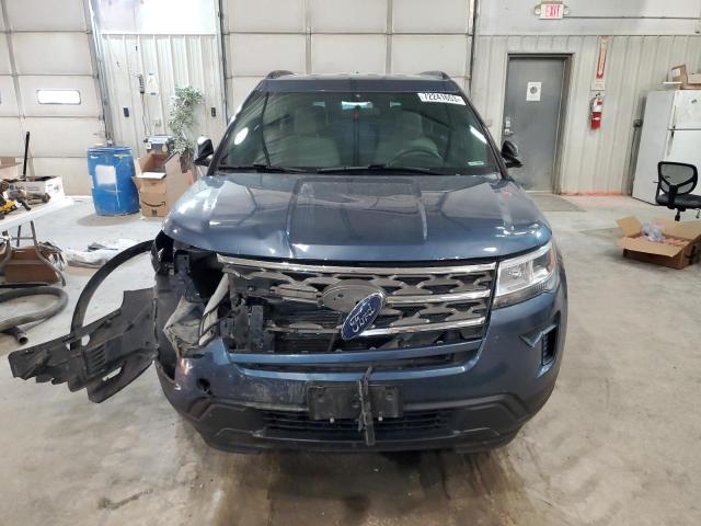 1FM5K8B84JGB30966 - 2018 FORD EXPLORER BLUE photo 5