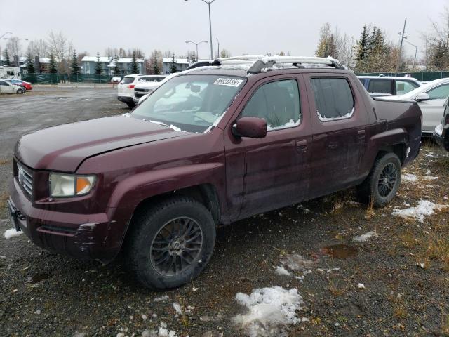 2HJYK16528H511170 - 2008 HONDA RIDGELINE RTL BURGUNDY photo 1