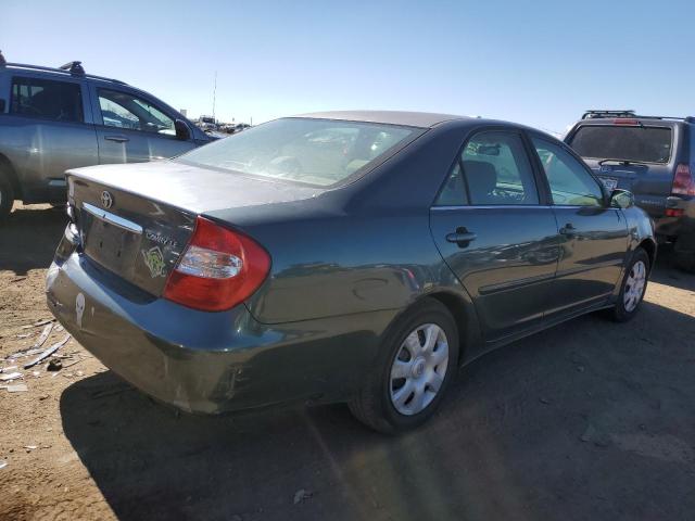 4T1BE32K32U563139 - 2002 TOYOTA CAMRY LE GREEN photo 3