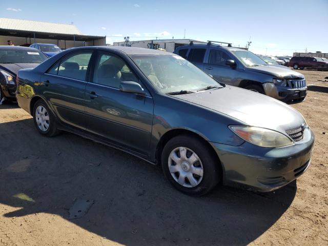 4T1BE32K32U563139 - 2002 TOYOTA CAMRY LE GREEN photo 4