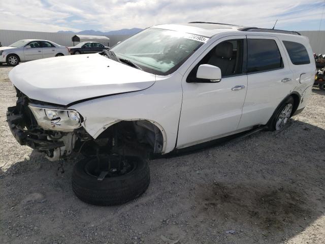 1C4RDHDG0DC653708 - 2013 DODGE DURANGO CREW WHITE photo 1