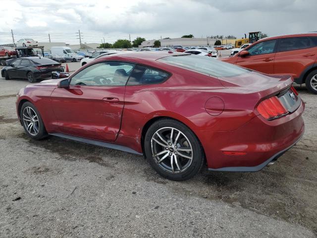 1FA6P8TH5F5374157 - 2015 FORD MUSTANG RED photo 2