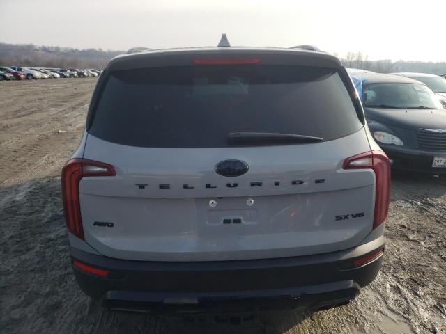 5XYP5DHC2MG151136 - 2021 KIA TELLURIDE SX SILVER photo 6