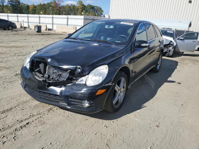 4JGCB6FEXAA101549 - 2010 MERCEDES-BENZ R 350 4MATIC BLACK photo 1