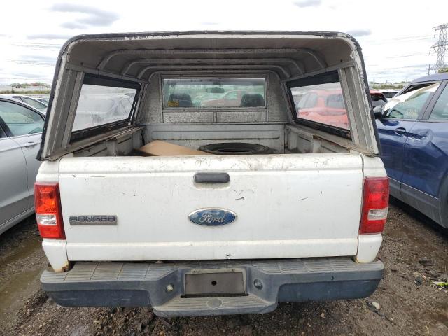 1FTYR10D28PA44974 - 2008 FORD RANGER WHITE photo 6