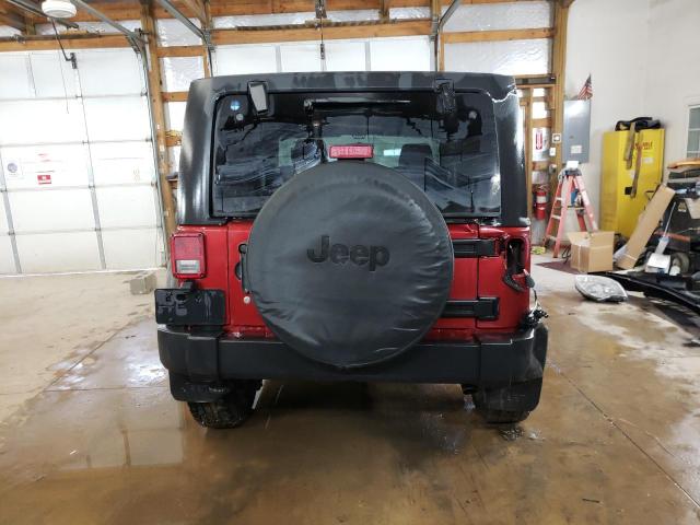 1J4AA2D1XBL549698 - 2011 JEEP WRANGLER SPORT BURGUNDY photo 6