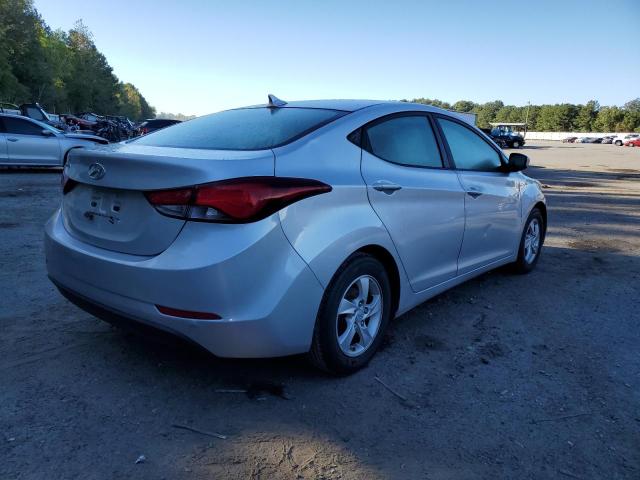 5NPDH4AE9EH504522 - 2014 HYUNDAI ELANTRA SE SILVER photo 3