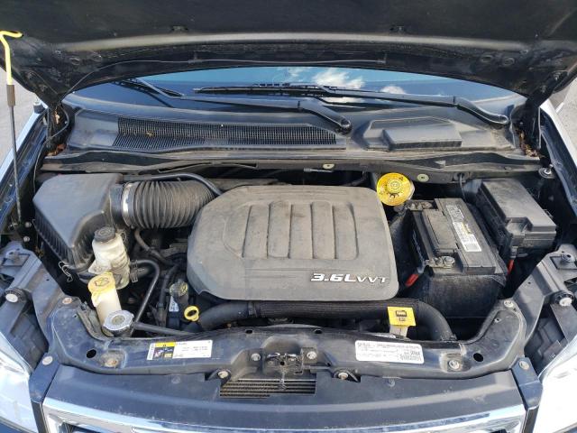 2C4RC1BG7GR111160 - 2016 CHRYSLER TOWN & COU TOURING შავი ფოტო 12