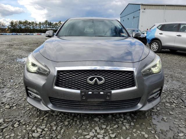 JN1BV7AR8FM421601 - 2015 INFINITI Q50 BASE GRAY photo 5