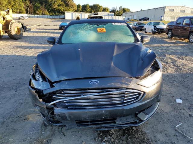 3FA6P0LU7JR153177 - 2018 FORD FUSION SE HYBRID GRAY photo 5