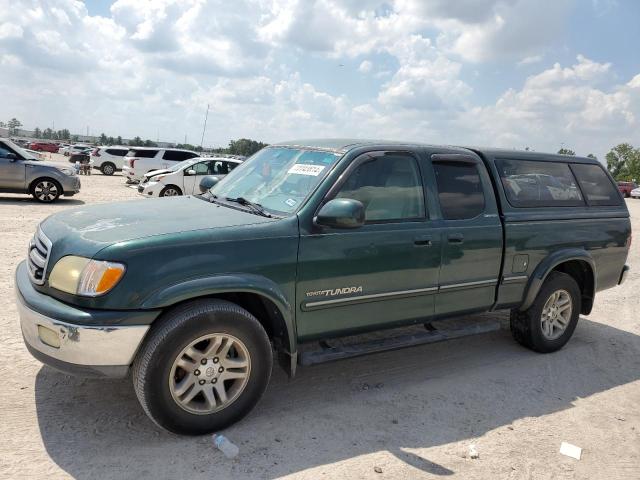 5TBRT38142S294475 - 2002 TOYOTA TUNDRA ACCESS CAB LIMITED GREEN photo 1