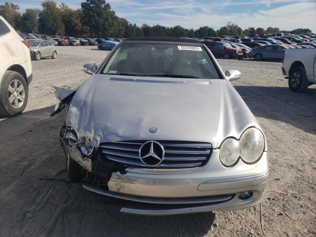 WDBTK65G35T039945 - 2005 MERCEDES-BENZ CLK 320 SILVER photo 5