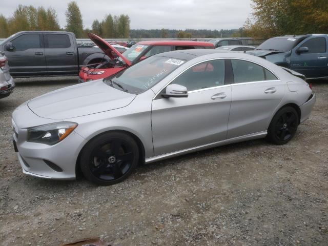 WDDSJ4GB9JN592383 - 2018 MERCEDES-BENZ CLA 250 4MATIC SILVER photo 1