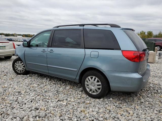 5TDZK23C88S196345 - 2008 TOYOTA SIENNA CE BLUE photo 2