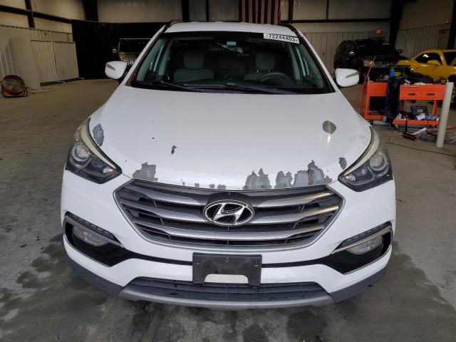 5NMZU3LB0HH047518 - 2017 HYUNDAI SANTA FE S WHITE photo 5